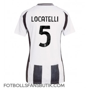 Juventus Manuel Locatelli #5 Replika Hemmatröja Damer 2024-25 Kortärmad